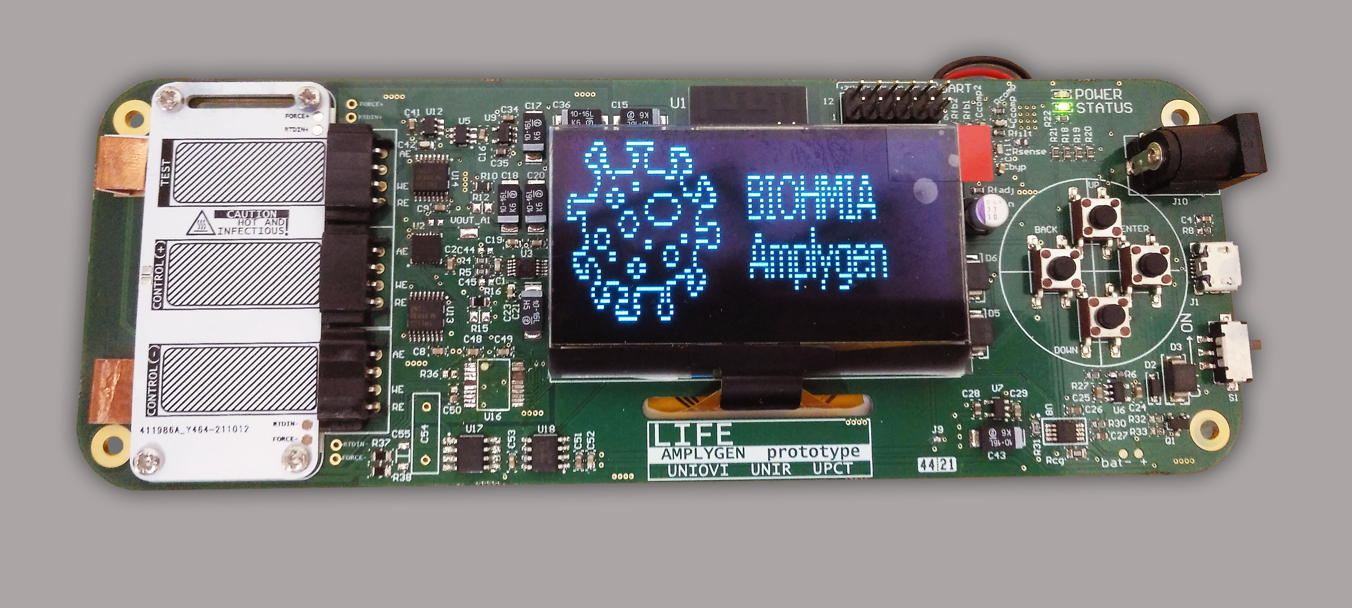 Biosentia 作为主要的便携式电化学分析设备
